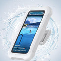 Lamicall Shower Phone Holder Waterproof - 480° Rotatable Retractable Adjustable Shower iPhone Case Holder, Bathroom Wall Phone Mount Stand Water Proof Anti Fog Case, Accessories for 4-7" Cellphones