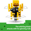 LEGO Minecraft The Nether Lava Battle Toy and Playset - Building Minecraft Toy for Kids, Ages 6+ - Alex, Wither Skeleton, Blaze and Strider Figures for Pretend Play - Gift Idea for Birthdays - 21266