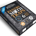 Dr. Killigan's Premium Double Potent Pantry Moth Traps with Pheromones Prime, Sticky Indian Meal Moth Traps for Kitchen, How to Get Rid of Moths in House (6 Pack, Black)