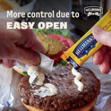 Hellmann's Real Mayonnaise Stick Packets Easy Open, Condiment for Sandwiches, Salads, Mayo Made with 100% Cage Free Eggs, Gluten Free, 0.38 oz, Pack of 210