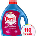 Persil Intense Fresh Everyday Clean, Liquid Laundry Detergent, High Efficiency (HE), Deep Stain Removal, 2X Concentrated, 82.5 fl oz, 110 Loads