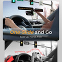 AINOPE for iPhone 17 Pro Max Car Mount Phone Holders for Your Car Slide Design Air Vent Phone Mount [Top Clamp] Cell Phone Holder Car Interior Accessories for iPhone Air 17 Pro Max 16 Samsung S25