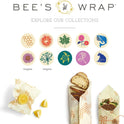 Bee's Wrap Beeswax Wraps for Food - Cut to Size 14x52" Wax Paper Roll - Made in USA Reusable Waxed Paper & Bowl Covers - Organic & Eco-Friendly Alternative to Aluminum Foil & Plastic Wrap, Honeycomb