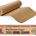 Unbleached 15 x 200 ft Parchment Baking Paper Roll - 250 Sq.Ft for Baking, Cooking, Grilling, Air Fryer and Steaming