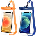 Waterproof Phone Pouch Bag - 7.5in Water Proof Cell Phone Case for Beach Travel, IPX8 Dry Bag with Lanyard for iPhone 16 15 14 Pro Max Galaxy S25+ S24+, Cruise Ship Essentials 2025
