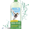 TropiClean Fresh Breath Water Additive for Dogs | Dog Breath Freshener & Teeth Cleaning Solution | No Toothpaste or Toothbrush Required | 33.8 oz