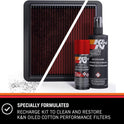 K&N Engineering 995000 Air Filter Accessories - FLTR CARE SERVICE KIT