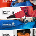 Sleeping Bag for Adults & Kids – Lightweight, Waterproof, Cold Weather Camping Sleeping Bag