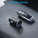 USB C Car Charger Adapter, Anker 52.5W Cigarette Lighter USB Charger, 323 Anker Car Charger with 30W PowerIQ 3.0 Fast Charging for iPhone 15/15 Plus/15 Pro/15 Pro Max, Galaxy S23/22, Pixel