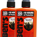 Ben's 100 Tick & Insect Repellent - Alcohol-Free DEET Insect Repellent Pump Spray - Offers 10 Hours of Protection for Adults & Children -3.4 Fl Oz (2 Pack)