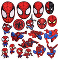20pcs Cute Cartoon Spider Embroidered Iron On Patches, Anime Animals Sew On/Iron On Applique Embroidered Patches for T-Shirt, Jackets, Jeans, Vests,Hats, Backpacks,Bags