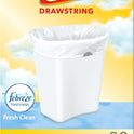 Glad Medium Kitchen Drawstring Trash Bags, 8 Gal, Fresh Clean Scent, 80 Ct (Package May Vary)