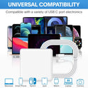 Mac Book Pro Charger - 118W USB C Charger Fast Charger Compatible with MacBook pro/Air, M1 M2 M3 M4 M5, ipad Pro, Samsung Galaxy and More, Include Charge Cable