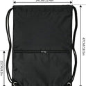 HOLYLUCK Drawstring Backpack Bag Sport Gym Sackpack