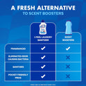 Lysol Disinfectant Laundry Sanitizer & Scent Booster, Laundry Detergent Additive, Color Safe Bleach Alternative, Laundry Odor Eliminator, Kills Bacteria & Viruses, Crisp Linen Scent, 41 Fl Oz Liquid