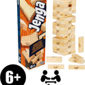 Hasbro Gaming Jenga Game | The Original Wood Block Game with Genuine Hardwood Blocks | Stacking Tower | Ages 6+ | 1 or More Players | Party Games for Kids | Family Games