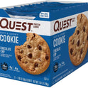 Quest Nutrition Chocolate Chip Protein Cookie, 15g Protein, 1g Sugar, 2g Net Carbs, Keto Friendly, High Protein, Low Carb; 12 Count
