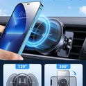 VICSEED for MagSafe Car Mount [Upgraded Strongest Magnet Power] Magnetic Phone Holder for Car Vent 360 Adjustable Magnetic Car Phone Holder Mount for iPhone 17 Pro Max 16 15 14 13 12 Plus Mini