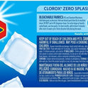Clorox Zero Splash Bleach Packs - Laundry Pods, 4 Pack