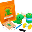 The Woobles Crochet Kit for Beginners - Easy Arts and Crafts Knitting & Crochet Animals Kit As Seen On Shark Tank - Fred The Dinosaur