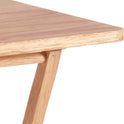 Foldable TV Dinner Tray Table with Storage Rack, 14.6 L x 19 W x 26 H inch, Natutral, 4-Pack