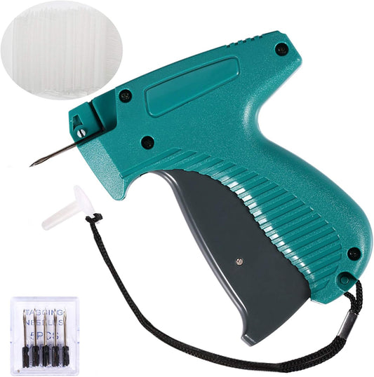 Price Tagging Gun for Clothing,(Not Stitch Gun) Standard Retail Price Tag Attacher Gun for Clothes with 6 Needles & 1000pcs 2" Barbs Fasteners for Store
