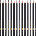 MARKART Professional Drawing Sketching Pencil Set - 14 Pieces,Graphite,(12B - 4H), Ideal for Drawing Art, Sketching, Shading, Artist Pencils for Beginners & Pro Artists