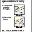 Raid Essentials Multi-Insect Killer Spray Bottle, Child and Pet Safe, for Indoor Use, Lemongrass Scent, 12 fl oz