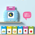 Talking Flash Cards for Toddlers 1 2 3 4 Year Olds, Montessori Language Learning with 224 Words, Pocket Speech Therapy and Autism Playthings, Children's Sensory Educational Device