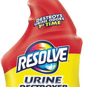Resolve Urine Destroyer Spray – Pet Stain and Odor Remover, Carpet Cleaner Solution for Cat and Dog Urine, 32 Fl Oz