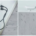 Sleek Socket Original & Patented Flat Ultra-Thin Outlet Concealer with Extension Cord Kit, Multi Outlets Power Strip, Ideal for Home Improvement, Hide Bulky and Messy Cords, 3ft