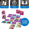 Wonder Forge Disney Princess Matching Game - Fun Memory Game for Kids Ages 3 and Up - Toddler Learning Toy Featuring Belle, Ariel, and Elsa and more Disney Princesses - Packaging May Vary