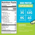 The Only Bean Crunchy Dry Roasted Edamame Snacks (Sea Salt), Healthy High Protein(11g) Keto Food, Low Carb Gluten Free Office Vegan Food 100 Calorie Snack Pack, 0.9oz 10 Pack
