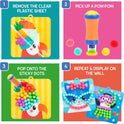 Educational Insights Pom Pom Kit - Arts and Crafts for Kids, Mess Free Crafting Supplies & Projects, Preschool Creativity, DIY Sensory Activity for Toddlers, Creative Gift, Girls and Boys Ages 5+