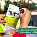 RESCUE! Outdoor Fly Trap - Reusable - 3 Traps