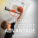 SKLZ Pro Mini Indoor Basketball Hoop - Over The Door – Portable - Great For Home, Dorms, Offices, and Gifts