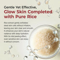 Peel Shot Glow Black Rice Ampoule - Soft Exfoliating Scrub & Blackhead Remover 80ml - Cart Shape