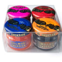 Eurocaviar - Shikran - Sampler pack: 4 x 0.88 oz Mullet Roe Black Caviar Pearls + Mullet Roe Red Caviar Pearls + Smoked Salmon Caviar Pearls + Anchovies Caviar Pearls [Premium Caviar Alternative]