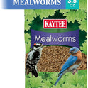 Kaytee Wild Bird Food Mealworms For Bluebirds, Wrens, Robins, Chickadees, Woodpeckers, Cardinals & Chickens, 3.5 Ounce