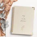 Beautiful To Do List Notebook - Aesthetic Daily Planner to Easily Organize Your Tasks And Boost Productivity - Stylish Undated ADHD Planner Gift and The Perfect School or Office Supplies For Women