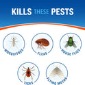 Cutter Backyard Bug Control Spray Concentrate (2 Pack), Kills Mosquitoes, Fleas & Listed Ants, 32 fl Ounce