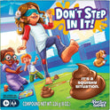 Hasbro Gaming Don't Step in It! Preschool Game I Blindfolded, Poop Party Game | Spinner with 8 Fun Animal Moves | Ages 4+| 1+ Players I Funny Kids Board Games