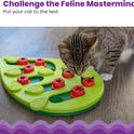 Catstages Nina Ottosson Buggin' Out Puzzle & Play – Interactive Cat Puzzle Feeder for Indoor Cats, 16 Hidden Treat Compartments, Slow Feeder, Durable & Easy-Clean