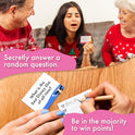Herd Mentality: Udderly Funny Family Board Game | Easy & Fun for Big Groups of 4-20 Players | Includes 20 Extra Exclusive Questions