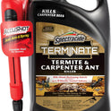 Spectracide Terminate Termite & Carpenter Ant Killer, Localized Control Termite Spray, Kills Wood-Destroying Insects , 1.33 Gallon (RTU Spray)
