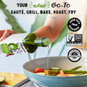 Chosen Foods Avocado Oil, 16.9 Fl Oz - All Purpose Cooking Oil made from 100% Pure Avocados - Non-GMO, Gluten-Free, Keto Friendly, Glyphosate Free - 500mL (Pack Of 1)