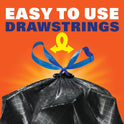 Hefty Ultra Strong Multipurpose Large Trash Bags, Black, Unscented, 30 Gallon, 25 Count Visit the Hefty Store
