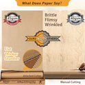 Unbleached 15 x 200 ft Parchment Baking Paper Roll - 250 Sq.Ft for Baking, Cooking, Grilling, Air Fryer and Steaming