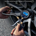 AstroAI Digital Tire Pressure Gauge with Inflator, 3-250 PSI Air Chuck & Compressor Accessories Heavy Duty with Quick Connect Coupler, 0.1 Display Resolution, 1pack
