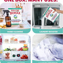 20 Mule Team All Natural Borax Detergent Booster & Multi-Purpose Household Cleaner, 65 Ounce, 4 Count